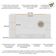 Painel Tv 60" Prateleiras De Vidro Brasil Br3071 Branco