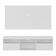 Rack Com Painel Tv 65" Holanda Br3059 Branco
