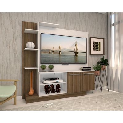 Estante com Painel Tv até 55" 2 Portas Porto Multimóveis