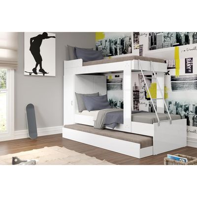 Treliche Premium Solteiro para Colchão 188x78Cm Branco
