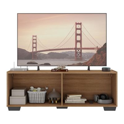 Rack Tv Até 50 Polegadas Com Espelhos Mp1083 Rustic preto