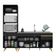 Cozinha Compacta Veneza Gb Mp2078 Com Armário E Balcão Preta
