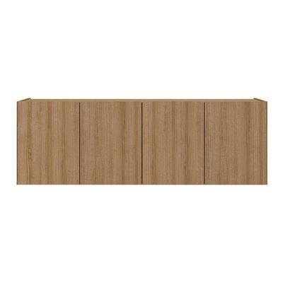 Balcão De Cozinha Suspenso 4 Portas Multimóveis Mp2167 Rustic Rustic