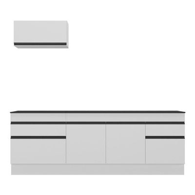Armário De Cozinha Compacta Mp2109.964 Branco/preto