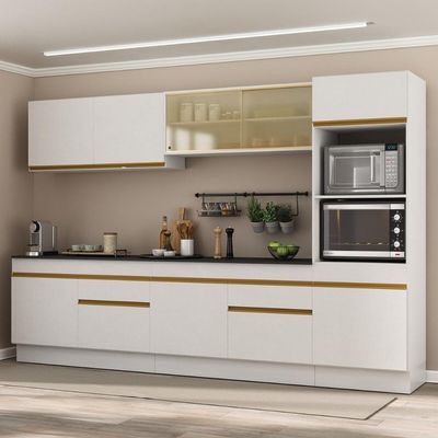 Armário Cozinha 5 Peças Com Rodapé Mp2175 Made Multimóveis