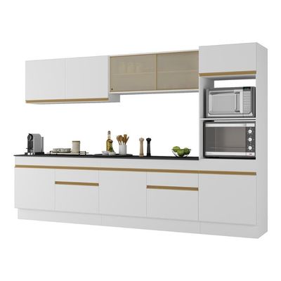 Armário Cozinha 5 Peças Com Rodapé Mp2175 Made Multimóveis
