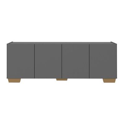Rack Para Tv Até 50 Polegadas Com Mp1072 Grafite natural