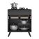 Balcão Cozinha Para Cooktop 70 Cm 1 Porta Mp3706.895 Preto