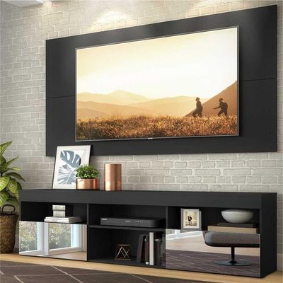 Rack com Painel TV até 65" e Espelho Flórida Multimóveis