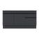Balcão Cozinha Gabinete Pia 150cm Com Rodapé 3 Portas 1 Gaveta Veneza Multimóveis V2107 Preto Preto
