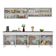 Armário De Cozinha Compacta 240cm Veneza Multimóveis V3696 Branco Branco