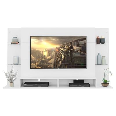 Painel Com Suporte Tv 60" Nairóbi Multimóveis V3071 Branco