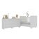 Berço 3 Em 1 Para Colchão 130x70cm Com Rodízios E Cômoda Chantilly Multimóveis Branco