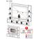 Estante Com Suporte Tv 65" E Leds Berlim Multimóveis V3384