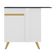 Balcão Cozinha De Canto 1 Porta Veneza Multimóveis V3743 Branco/dourado Branco/dourado