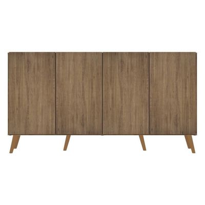 Aparador Buffet 4 Portas Vegas V3562 Rustic/Natural