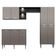 Cozinha Compacta C/ 2 Leds 3 Pçs Pequim Multimóveis V3412