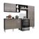 Cozinha Compacta C/ 2 Leds 3 Pçs Pequim Multimóveis V3412
