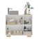 Gabinete Banheiro 3 Portas 90cm Mp5031 Branco Natural