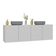 Gabinete De Banheiro 123,5cm Suspenso 4 Portas Multimóveis Mp5047 Branco Branco
