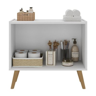 Gabinete Banheiro 62,5cm Multimóveis Mp5045 Branco/natural
