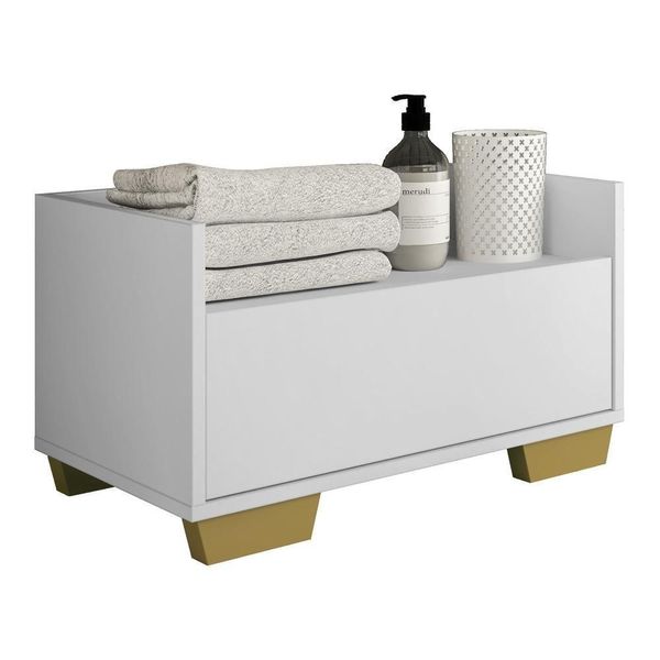 Gabinete Armário Banheiro 60Cm Multimóveis V3625