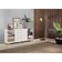 Aparador Buffet 4 Portas Vegas V3563 Branco/Natural