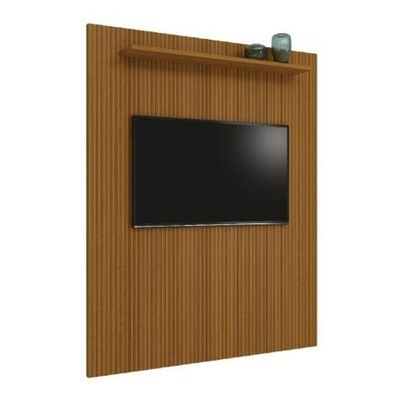 Painel TV Até 75" Ripado Egeo Com Prateleira 1,80m