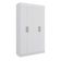 Guarda-roupas Solteiro 4 Portas Multimóveis Cr35216 Branco Branco