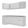 Armário De Cozinha Compacta De Canto Mp2093.891 Branco