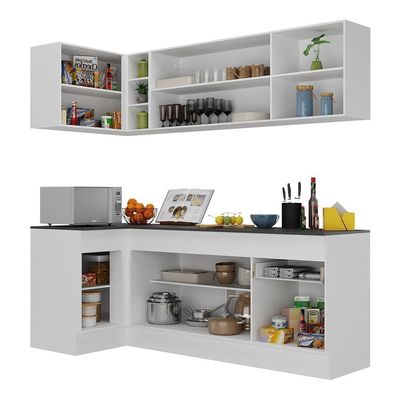 Armário De Cozinha Compacta De Canto Mp2093.891 Branco
