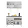 Armário De Cozinha Compacta 2 Peças Mp2012.891 Up Branco