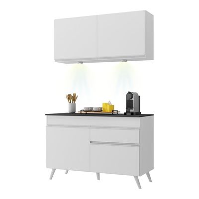 Armário De Cozinha Compacta 2 Peças Mp2012.891 Up Branco