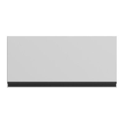 Armário Aéreo Cozinha 70 Cm 1 Porta Mp3681.964 Branco/preto