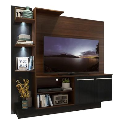 Estante 2 Leds Painel Tv 55''  2 Portas Dallas