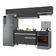Armário De Cozinha Compacta 4 Peças Mp3697.898 Veneza Preto