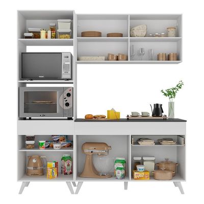 Armário De Cozinha Compacta 3 Peças Mp3694.891 Branco