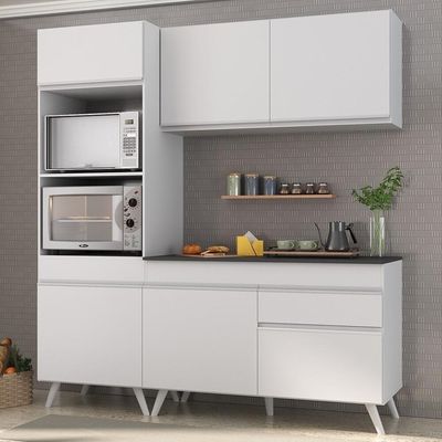 Armário De Cozinha Compacta 3 Peças Mp3694.891 Branco
