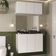 Conjunto Gabinete De Banheiro Multimóveis Mp5048 Branco