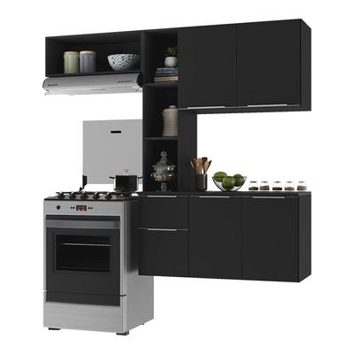 Armário De Cozinha Com Balcão Sofia Multimóveis V2002