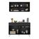 Armário De Cozinha Compacta 120cm Veneza Multimóveis V3687 Preto/branco Preto/branco