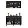 Armário De Cozinha Compacta 120cm Veneza Multimóveis V3687 Preto Preto