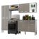 Cozinha Compacta C/ 2 Leds 4 Pçs Xangai Multimóveis V3414