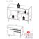 Balcão Cozinha Pia 120cm 2 Portas 1 Gav Multimóveis Branco
