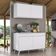 Armário De Cozinha Compacta 120cm Veneza Multimóveis V2141 Branco Branco