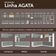 Kit Balcão E Armário Aéreo 80cm Branco/Cinza