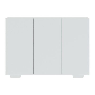 Aparador Buffet 3 Portas Multimóveis V1010 Branco