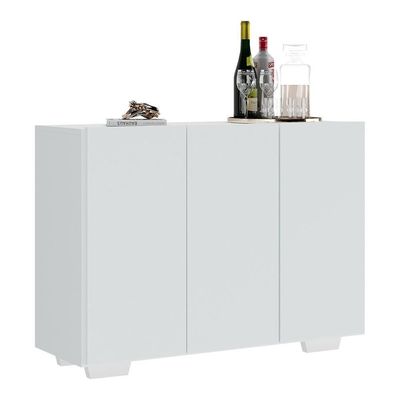 Aparador Buffet 3 Portas Multimóveis V1010 Branco