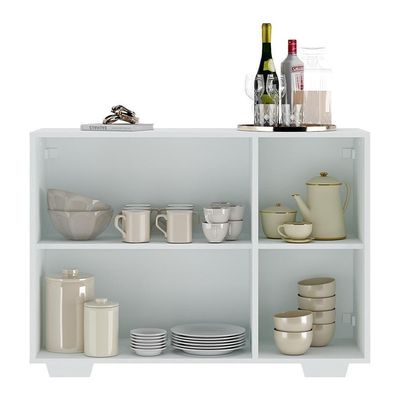 Aparador Buffet 3 Portas Multimóveis V1010 Branco