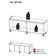 Rack Para Tv Até 50 Polegadas Com E Rodízios Mp1069 Rustic Rustic